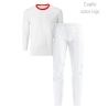 Conjunto running camiseta manga larga y pantalón largo personalizado 100% fullprint