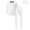 Conjunto running camiseta manga larga y pantalón largo personalizado 100% fullprint