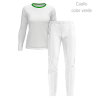 Conjunto running camiseta manga larga y pantalón largo de mujer personalizado 100% fullprint