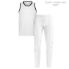 Conjunto running camiseta sin mangas y pantalón largo personalizado 100% fullprint