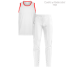 Conjunto running camiseta sin mangas y pantalón largo personalizado 100% fullprint