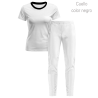 Conjunto running camiseta y pantalón largo de mujer personalizado 100% fullprint