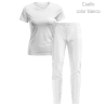 Conjunto running camiseta y pantalón largo de mujer personalizado 100% fullprint