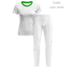 Conjunto running camiseta y pantalón largo de mujer personalizado 100% fullprint