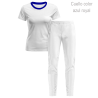 Conjunto running camiseta y pantalón largo de mujer personalizado 100% fullprint