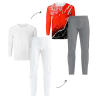 Conjunto running camiseta manga larga y pantalón largo personalizado 100% fullprint