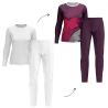 Conjunto running camiseta manga larga y pantalón largo de mujer personalizado 100% fullprint