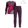 Conjunto running camiseta manga larga y pantalón largo de mujer personalizado 100% fullprint