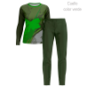 Conjunto running camiseta manga larga y pantalón largo de mujer personalizado 100% fullprint
