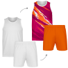Conjunto running camiseta sin mangas y pantalón corto personalizado 100% fullprint