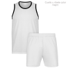 Conjunto running camiseta sin mangas y pantalón corto personalizado 100% fullprint