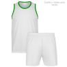 Conjunto running camiseta sin mangas y pantalón corto personalizado 100% fullprint