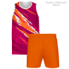 Conjunto running camiseta sin mangas y pantalón corto personalizado 100% fullprint