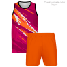 Conjunto running camiseta sin mangas y pantalón corto personalizado 100% fullprint