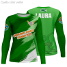 Camiseta petanca manga larga de mujer de personalizada 100% fullprint