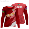 Camiseta petanca manga larga de mujer de personalizada 100% fullprint