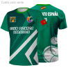 Camiseta petanca manga corta personalizada 100% fullprint
