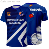 Camiseta petanca manga corta personalizada 100% fullprint
