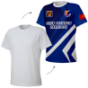 Camiseta petanca manga corta personalizada 100% fullprint
