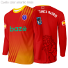 Camiseta petanca manga larga personalizada 100% fullprint