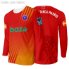 Camiseta petanca manga larga personalizada 100% fullprint
