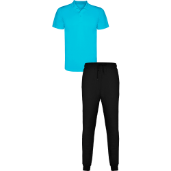 Conjunto infantil petanca polo técnico y pantalón largo