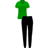 Conjunto de mujer petanca polo técnico y pantalón largo