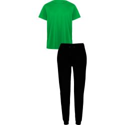 Conjunto petanca camiseta técnica y pantalón largo