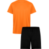 Conjunto infantil petanca camiseta técnica y pantalón corto
