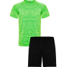 Conjunto infantil petanca camiseta técnica vigoré y pantalón corto