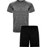 Conjunto infantil petanca camiseta técnica vigoré y pantalón corto