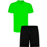 Conjunto infantil petanca polo técnico y pantalón corto