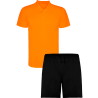 Conjunto infantil petanca polo técnico y pantalón corto