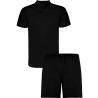 Conjunto infantil petanca polo técnico y pantalón corto