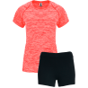 Conjunto de mujer petanca camiseta técnica vigoré y pantalón corto