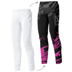 Pantalón largo petanca de mujer personalizado 100% fullprint