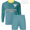 Conjunto petanca camiseta manga larga y pantalón corto personalizado 100% fullprint