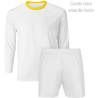 Conjunto petanca camiseta manga larga y pantalón corto personalizado 100% fullprint