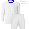 Conjunto petanca camiseta manga larga y pantalón corto personalizado 100% fullprint