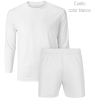 Conjunto petanca camiseta manga larga y pantalón corto personalizado 100% fullprint