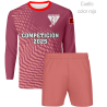 Conjunto petanca camiseta manga larga y pantalón corto personalizado 100% fullprint