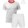 Conjunto petanca camiseta manga corta y pantalón corto personalizado 100% fullprint