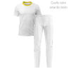 Conjunto petanca camiseta manga corta y pantalón largo personalizado 100% fullprint