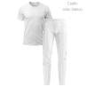 Conjunto petanca camiseta manga corta y pantalón largo personalizado 100% fullprint