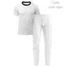Conjunto petanca camiseta manga corta y pantalón largo personalizado 100% fullprint