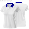 Polo de mujer petanca personalizado 100% fullprint