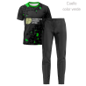 Conjunto petanca camiseta manga corta y pantalón largo personalizado 100% fullprint