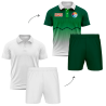 Conjunto petanca polo y pantalón corto personalizado 100% fullprint