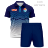 Conjunto petanca polo y pantalón corto personalizado 100% fullprint