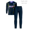 Conjunto petanca camiseta manga larga y pantalón largo personalizado 100% fullprint